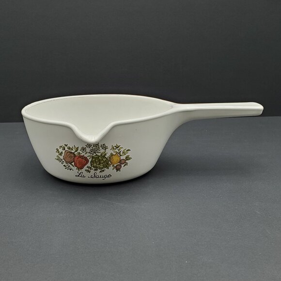 Corningware Spice of Life La Sauge Saucepan with Spout Corning 2.5 Cup Cookware - Picture 1 of 9